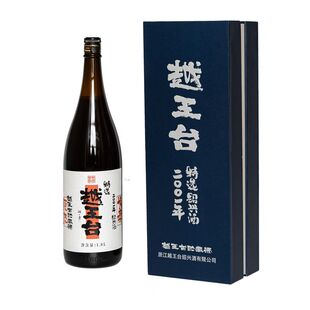 绍兴黄酒 2001年冬酿花雕酒 越王台出口酒 1.8L特选绍兴酒