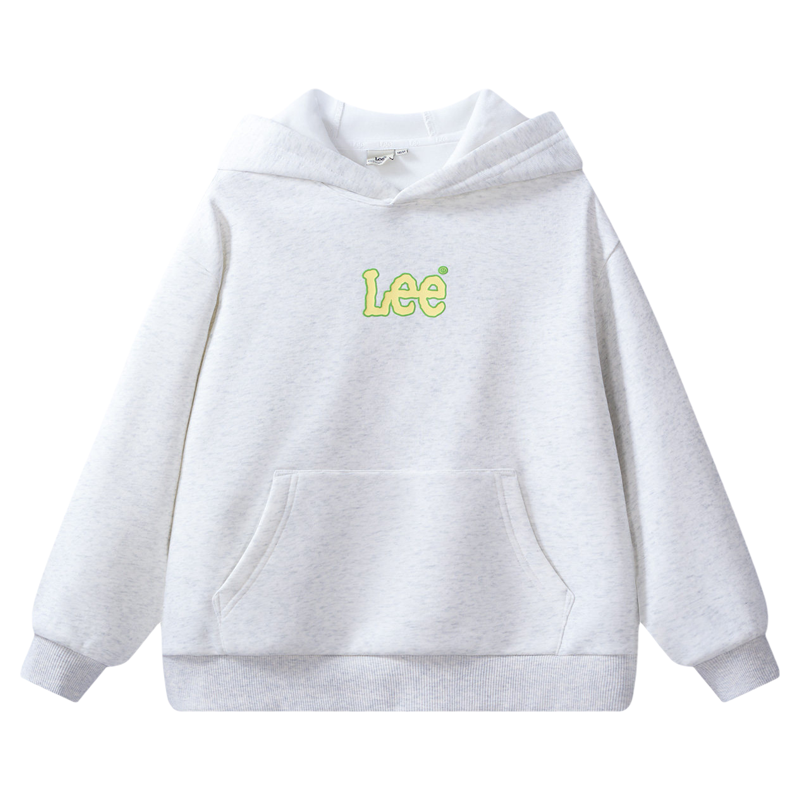 Leekids加绒连帽卫衣