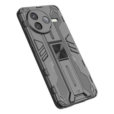 适用红米k80手机壳小米k80pro保护壳镜头全包redmik保护套高档气囊防摔redmik80por后壳por硅胶外壳铠甲支架