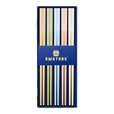 高颜值分餐筷子一人一筷家用公筷高档抗菌防霉耐高温可进洗碗机