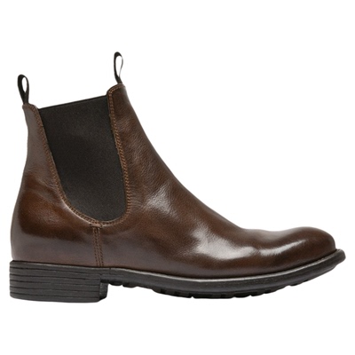 OFFICINE CREATIVE手工软牛皮松紧弹力踝靴切尔西靴Calixte 004