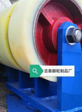 超重载双排脚轮.工装车脚轮-风电叶片转运车脚轮-造船业应用脚轮