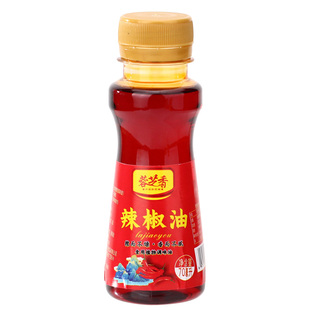 蓉芝香辣椒油70ml瓶装香辣不燥香而不腻调味料蘸料家用装油泼辣子