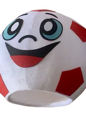 足球卡通人偶服拉拉队演出COS