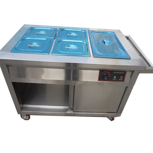 保温送餐车医院养老院保温送饭车推车不锈钢保温车电热医用推拉车