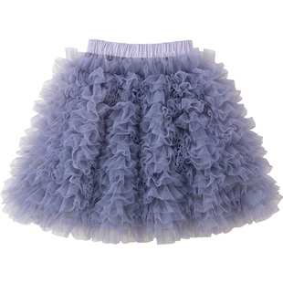 女童网纱tutu半身裙宝宝百褶蛋糕裙短裙儿童蓬蓬裙子春秋冬季裙裤