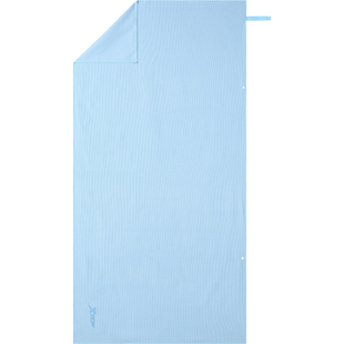 特步游泳浴巾女便携夏运动健身男速干浴巾斗篷吸水毛巾儿童沙滩巾