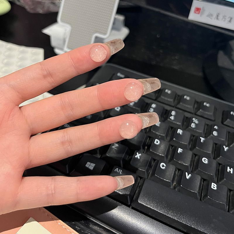 S胶粒保护美甲辅助器美甲键盘键帽长指甲打字神器按键盘硅胶垫片