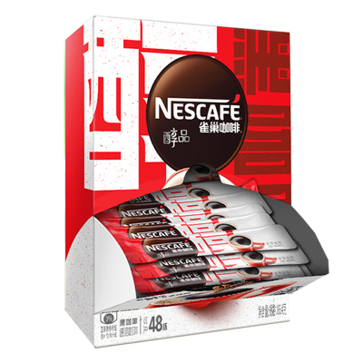 雀巢醇品速溶盒装咖啡粉