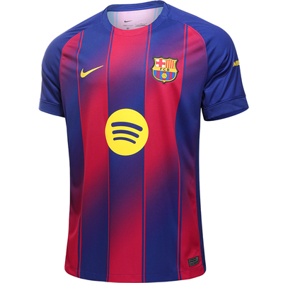 Nike耐克巴萨FCB巴塞罗那25-26赛季主场短袖球迷版球衣HJ4590-456