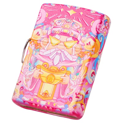 之宝财神富乐有防风煤油打火机