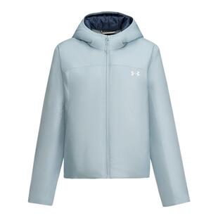 安德玛官方UA Venture Hybrid女子户外保暖连帽运动棉服夹克外套