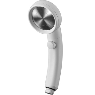 日本三荣原装淋浴花洒头 极细出水 一键止水 可调节角度 增压节水