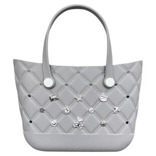 Michelle Girl轻便EVA托特包包大容量通勤健身游泳收纳不怕水女包