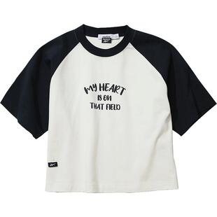 【联名系列】nautica whitesail x Reebok女士插肩袖印花T恤