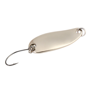 千陌路亚铜勺形马口亮片1-5g白条青稍翘嘴微物饵路亚亮片假饵