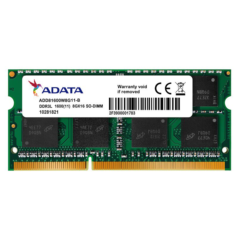 DDR3L4G8G完美兼容低电压笔记本