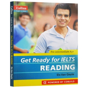 柯林斯基础雅思阅读 英文原版 Get Ready for IELTS Reading 英语考试辅导书籍进口教材 可搭词汇听力写作语法词汇
