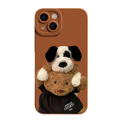 伙伴熊苹果16创意手机壳