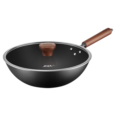 苏泊尔铁锅炒菜锅家用铸铁不粘锅