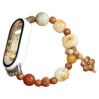 原创菩提小猫适用小米手环10表带9pro手表8腕带7华为手环七八九十