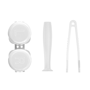 3N隐形眼镜美瞳佩戴工具三件套吸棒镊子收纳盒子小巧便携随身携带