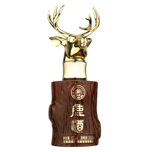 瑞禧鹿瑞鹿鹿酒共享 鹿血鹿鞭鹿筋鹿尾小瓶礼盒装送礼小酒125ml*5