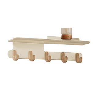 入户门后玄关置物架挂衣架墙上壁挂衣钩高级网红创意挂钩上墙打孔