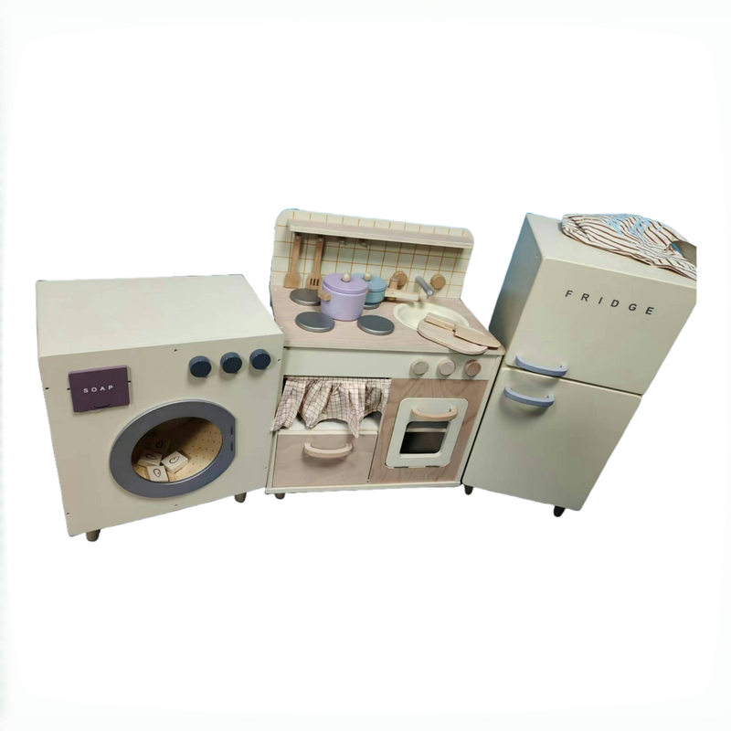 男女童仿真木质玩具做饭玩具