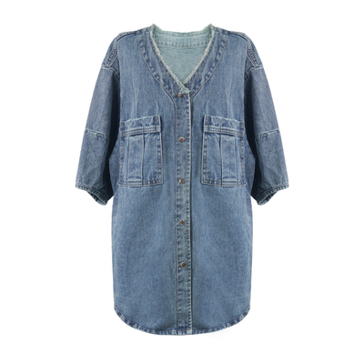 aaaaxbbb牛仔套装上衣短裤