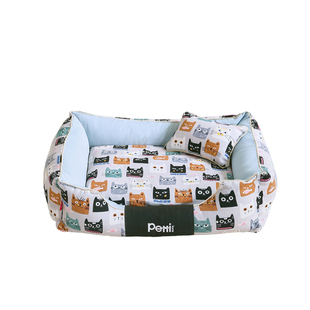 主子家 狗窝猫窝可拆洗 小型犬泰迪耐咬狗垫 四季保暖狗床宠物窝