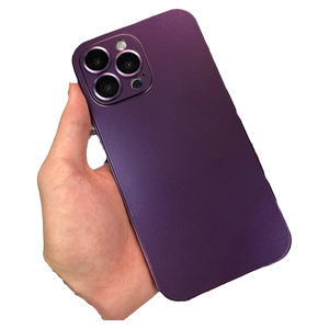 适用苹果15铝合金简约弹扣保护套