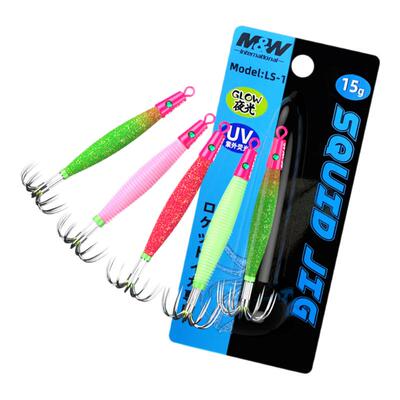 鱿神钩海钓吹筒钩鱿鱼钩