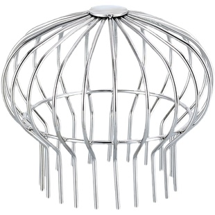 不锈钢天台地漏过滤网160pvc200排水管DN50304防堵罩防鼠内插接口