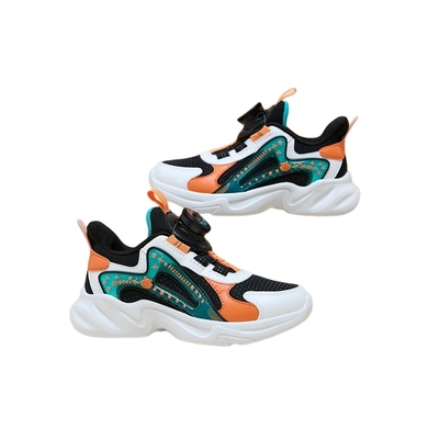 361男女童运动鞋小童旋钮扣鞋子