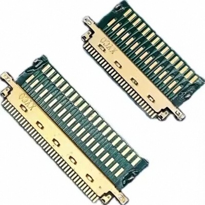 间距0.5mm I-PEX 20454带PCB板连接器 EDP转接头 30P40P50P焊线式