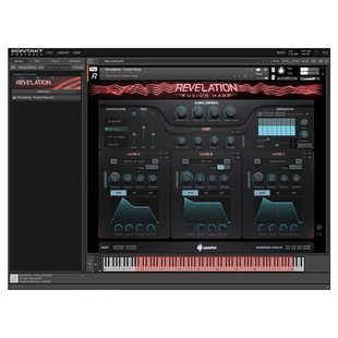 混合竖琴电子合成器Sound Yeti Revelation Fusion Harp编曲音源