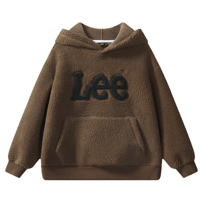 LeeKids秋冬连帽加绒卫衣