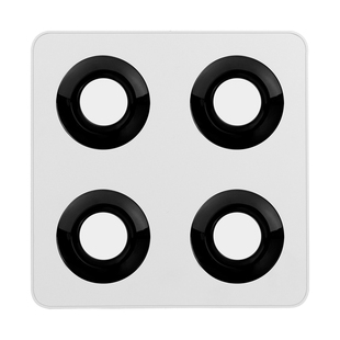 爱多辉四头明装筒灯超薄斗胆灯卧室防眩光极简吸顶无主灯客厅照明