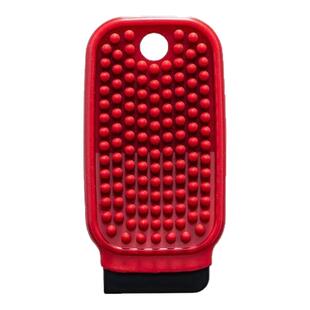 多功能果蔬清洗刷厨房盘子清洁刷家用洗刮一体设计硅胶刷耐用家居