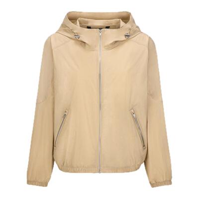 [早春新品]MOOSE KNUCKLES 女士轻薄连帽休闲防晒小剪刀夹克外套