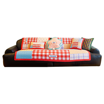 卡通多巴胺沙发垫四季通用防滑垫