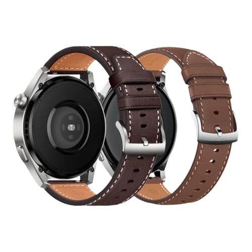 适配华为watch4 3pro new智能运动真皮手表带GT2 3 4 5 6快拆表链