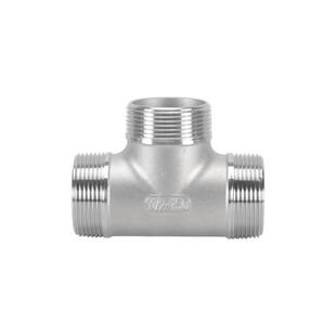 1.5寸304不锈钢内接外螺纹接头DN40外接内丝牙管古1″½活直接弯头