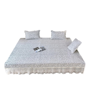 夏季天榻榻米专用凉感冰丝凉席大床盖垫子防滑席子农村土炕盖定制