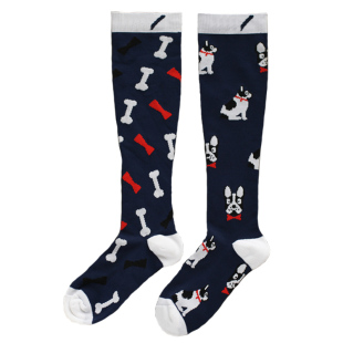 家有三宝专业跳绳袜子女压缩马拉松长跑中高筒小腿袜骑行弹力袜