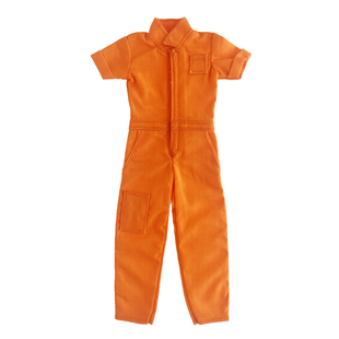 现货1/12兵人衣服男romankey6寸方头人ant无界小丑工装连体服