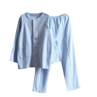 拉链式易穿脱病号服护理服骨折病人卧床瘫痪老人方便穿脱衣服裤子