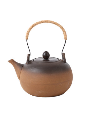 围炉煮茶壶烧烤炉打边炉电陶炉专用陶瓷烧水壶户外家用陶土炭火炉
