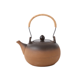 围炉煮茶壶烧烤炉打边炉电陶炉专用陶瓷烧水壶户外家用陶土炭火炉
